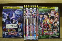 DVD 쾌도전대 루팡 레인저 VS 경찰 전대 패트 레인저 1~12권(1,2,4권 결품) 합계 9개 set *케이스 없음 발송 렌탈 떨어짐 ZEE833