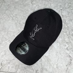 New Era 9FORTY サンローラン ベースボールキャップ ブラック - メルカリ