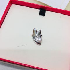 TASAKI SHINJU 真珠 シルバー 925 リーフ ピンブローチ 希少 - メルカリ