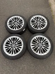 トヨタ 220系クラウン Gエグゼクティブ 純正 18インチ スパッタリング ホイール BRIDGESTONE BLIZZAK VRX 3 225/45R18 2021年製 4本セットのサムネイル