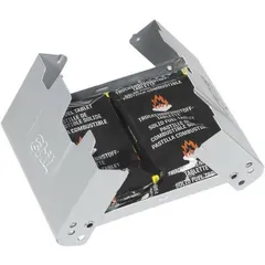 【アウトレット】Esbit エスビット ポケットストーブ ミディアム WS ES00222700 ウインドシールド付 固形燃料27g×2個付 折りたたみ式のサムネイル