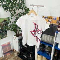 モンクレール Tシャツ レディース ブラック Sサイズ 1T1104 - メルカリ