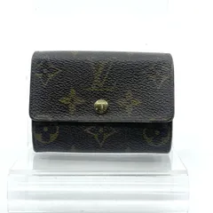 LOUIS VUITTON　ルイヴィトン  ポルトモネ プラ コインケース 小銭入れ 二つ折り ブラウン系 コンパクト ウォレット M61930　シリアル：確認できずのサムネイル