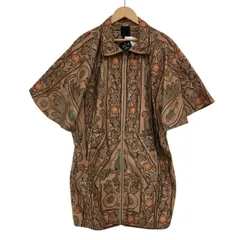 未使用タグ付/ANNA SUI/アナスイ/植物モチーフ/ジップ/ジャケット/サイズP/S/ベージュ/レディース/RS1917のサムネイル
