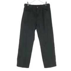 美品 Wrangler ラングラー テーパードパンツ L ブラック メンズ 古着のサムネイル