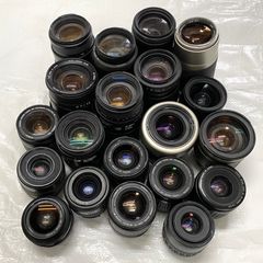 一眼レフカメラ用レンズ 10本まとめ 動作未確認 現状 A - メルカリ
