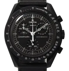 箱保付 美品 Swatch × OMEGA スウォッチ × オメガ ミッショントゥ ザ ムーンフェイズ NEW MOON SO33B700 クオーツ メンズのサムネイル