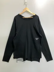 【中古品】 UNIFORM EXPERIMENT ユニフォームエクスペリメント 18AW BOTH SIDE CREW NECK LONG SLEEVE TEE  UE-189070 メンズ 丸襟 長袖 【142-260630-hu-25-min】のサムネイル