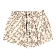 FENDI FFロゴ ズッカ柄 ショートパンツ 水着 短パン 46 - メルカリ