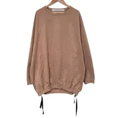 良品 COGTHEBIGSMOKE コグザビッグスモーク MASSIVE SWEAT オーバーサイズ スウェット トレーナー 4101-151-125-1 ベージュ レディース 古着 中古 USEDのサムネイル