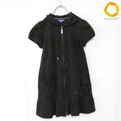 バーバリーブルーレーベル BURBERRY BLUE LABEL トップス カーディガン ロゴ  ダブルジップ パーカー フーディー 半袖 レディース [904025]のサムネイル