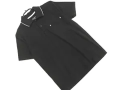 GLOBAL WORK グローバルワーク スナップボタン ポロシャツ sizeS/黒 ■◆ メンズのサムネイル