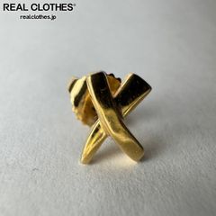 n*a様 TIFFANY ティファニー K18YG 750 クロスステッチ ピア - メルカリ