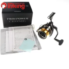 【中古/美品】 シマノ 20 ツインパワー C3000MHG /G318M ロッド リール ルアー 中古のサムネイル