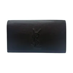 Saint Laurent サンローラン モノグラム ベルドジュール クラッチバッグ ブラック 361120のサムネイル