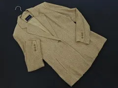 ANNE KLEIN アンクライン ニット テーラード ジャケット size9/ベージュ ■◇ レディースのサムネイル