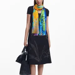 デシグアル Desigual 長方形スカーフ フラール（マルチカラー）のサムネイル