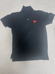 PLAY COMME des GARCONS ポロシャツ ブラック XL - メルカリ