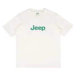 未開封 正規品 ジープ オーバーサイズ 半袖Tシャツ アイボリー L(100 105)のサムネイル