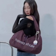 美品】haag a baguette bag red ボートトート韓国 レッド - メルカリ