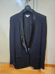 0サイズ) HELMUT LANG ヘルムート・ラング 天然 カーフスキン ショールカラージャケットのサムネイル