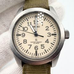 SEIKO SUS サス AGS ミリタリー文字盤 5M22-6C20 美品 - メルカリ