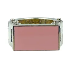 BOTTEGA VENETA ボッテガヴェネタ ボルト リング 指輪 アクセサリー 680314 Ag925 シルバー ピンク (サイズ13) 洗練 上質 高級感 エレガント スタイリッシュ 存在感 ファッション アクセントのサムネイル