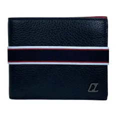 未使用 Christian Louboutin クリスチャン ルブタン FAV 二つ折り財布 折財布 札入れ シグネチャーバンド 1245162 レザー ブラック 上質 洗練 高級感 実用性 定番 エレガントのサムネイル