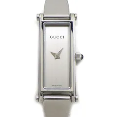 グッチ GUCCI 腕時計 ブレスウォッチ 1500L レクタンギュラー シルバー文字盤 SS クオーツアナログ 【中古】のサムネイル