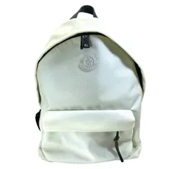 MONCLER モンクレール NEW  PIERRICK ピエリック リュックサック バックパック バッグ ナイロン ポリエステル ホワイト系 通勤 通学 実用的 上品 洗練 高級感 人気 定番のサムネイル