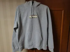 XXL 2XL シュプリーム バーバリー フーディー グレーのサムネイル