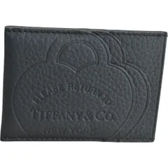 ティファニー TIFFANY & CO. リターントゥティファニー レザー カードケース ブラック レディース 【中古：美品】 【ブランド買取販売トリヴァンドラム】 260701のサムネイル