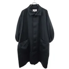 Maison Margiela 4 メゾン マルジェラ 21SS サテンオーバーコート S51CU0251 S48437 ブラック 38のサムネイル