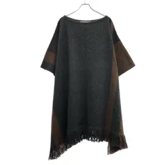 ADAWAS アダワス FRINGED KAFTAN フリンジカフタンワンピース ADWS-101-50 ブラウン グレー Fのサムネイル