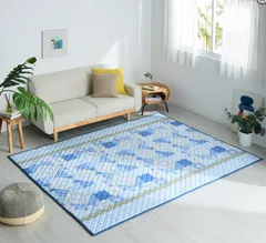 DRY&DEO除湿ラグ　ブルー　130×190cm　【モリリン公式】のサムネイル