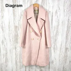 Diagram GRACE CONTINENTAL  ダイアグラム グレースコンチネンタル モヘア ウール ロングコートのサムネイル