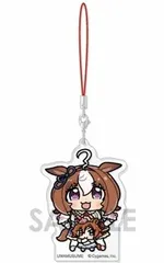 ウマ娘 プリティーダービー アクリルストラップ ぬいぐるみといっしょ Vol.1 メイショウドトウ＆テイエムオペラオー グッズ ストラップのサムネイル
