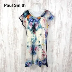 Paul Smith ポールスミス 花柄 アートプリント カットソーワンピース マルチカラーのサムネイル