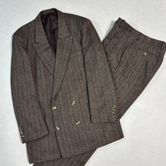 Loungedress ラウンジドレス サテンBIGシャツ モカ 金ボタン 完売色