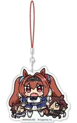 ウマ娘 プリティーダービー アクリルストラップ ぬいぐるみといっしょ Vol.1 ダイワスカーレット＆ウオッカ グッズ ストラップのサムネイル