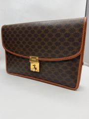 早い者勝ち！CELINE セリーヌ マカダム クラッチバッグ セカンドバッグ