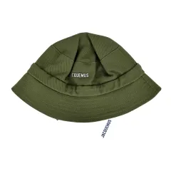 JACQUEMUS ジャックムス ル・バブ 仮組み ノーテッド バケットハット カーキ 223AC001 5012 560のサムネイル