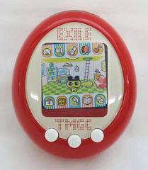 ヘキサゴンっち 希少品 動作確認済 プラスカラー たまごっち レッド