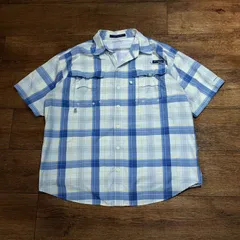 Columbia PFG フィッシング半袖チェックシャツのサムネイル