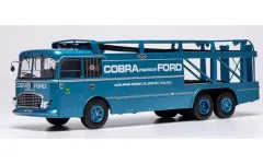【新品】ミニカー 1/43 コブラ フィアット シリーズ 306-2 バルトレッティ レーシング トランスポーター 1956 [TTR041]のサムネイル