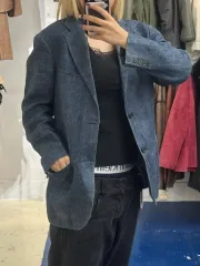 PRL ポロ ラルフローレン Indigo ヘリンボーン ブレーザー ジャケットのサムネイル