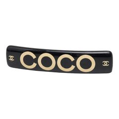 CHANEL (シャネル )ココマーク チョコバー バレッタ ブラック - メルカリ