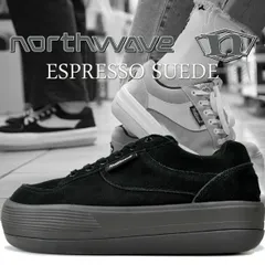 ノースウェーブ エスプレッソ スエード トリプルブラック Northwave ESPRESSO SUEDE TRIPLE BLACK nw001-tbl 靴 シューズ スニーカー ローカット メンズ 90年代 ボリューム のサムネイル