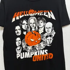 ハロウィン Helloween バンドTシャツ Sサイズ 古着 ツアーTシャツ ミュージックTシャツ アーティストTシャツ 両面プリント 半袖 夏服 夏物 ユーズド アルバム メタル ロック ストリート アメカジ 輸入古着 ドイツ レア 貴重 コレクションのサムネイル