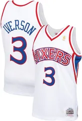 mitchell&ness NBA Swingman Jersey Allen Iverson #3 1996-97 HOME 76ers L ミッチェル&ネス アレンアイバーソン スウィングマンジャージ シクサーズ 新品のサムネイル
